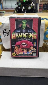 HAUNTING STARRING POLTERGUY SEGA GENESIS VIDEO GAME IN BOX NO MANUAL - Picture 1 of 15
