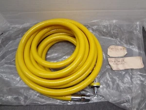 WaterSaver HPV3-216-3FM-4 PVC Hose w/QCD-B-3M-K4 Quick Disconnect 3/8" Yellow - Picture 1 of 3