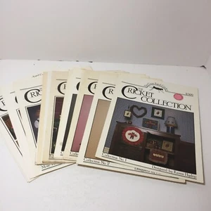 16 Cross Stitch Pattern Books Cricket Collection  - Picture 1 of 9