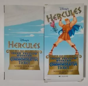 1997 Disney Hercules Commemorative Ticket Pain & Panic Collectors Pin - Bild 1 von 4