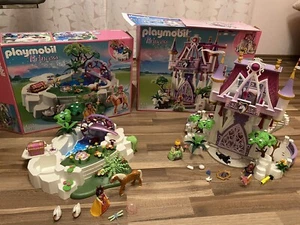 Playmobil Princess 5474 5475 Kristallschloss und verzauberter Kristallsee - Bild 1 von 7