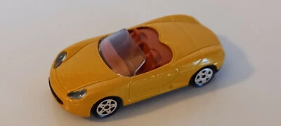 MAJORETTE  réf :269     PORSCHE  boxster  jaune  ech 1/60   neuf  sans boite - Photo 1/4