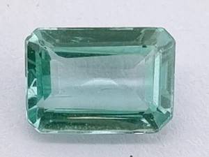 3.90 Ct Natural EGL Certified Emerald Cut Russian Emerald Loose Gemstone - Picture 1 of 6