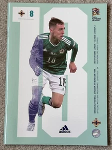 Northern Ireland v Cyprus Nations League programme 12/06/22 Windsor Park Belfast - Picture 1 of 2
