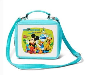 Disney World 50th Anniversary Vault Collection Loungefly Lunch Box Purse NWT - Bild 1 von 2