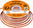 Solder Wick Braid with Flux No-Clean Electronic, Desoldering Wick Braid Remover