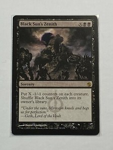 Black Sun's Zenith - Mirrodin Besieged - NM/M - MTG - Rare - Magic The Gathering