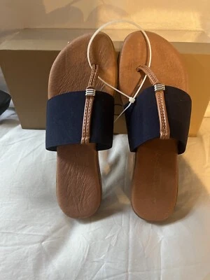 André Assous Mujer Bonitas Sandalias Neutras Peso Pluma Deslizables Talla 5-6 Foto 1 de 4