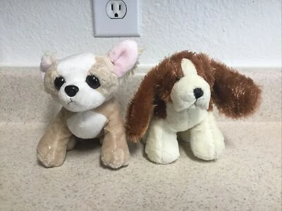 Webkinz Ganz Lil' Kinz Basset Hound And Chihuahua Plush No Code/tag - Image 1 of 4
