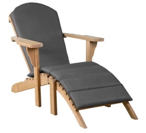 Gartenliege Woodie Gartenlounger inkl. Kissenauflage Teakholz - Bild 1 von 9