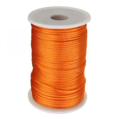 Brazalete de cuentas de macramé nudo chino hilo de cordón de nailon de 90 m trenzado hágalo usted mismo 2 mm Foto 1 de 4