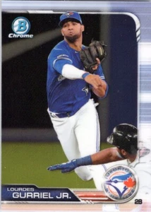 2019 Bowman Chrome #30 Lourdes Gurriel Jr. Toronto Blue Jays - Picture 1 of 2