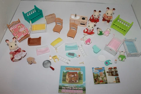 Sylvanian Families Character Figures & Accessories Bulk Lot / Bundle #445879 Cover