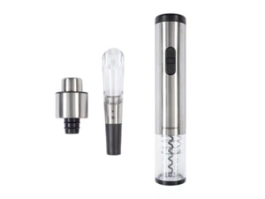 Silvercrest Electric Corkscrew Automatic Cordless Wine Bottle Opener Foil Cutter - Picture 1 of 9