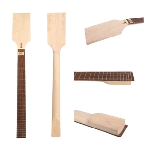Guitar Neck 22fret Maple Rosewood Fretboard 30inch Unfinished Inlay Bolt on Heel - Picture 1 of 8
