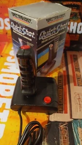 Controlador Joystick Quickshot I (Commodore ST XL 64 Amiga) (funcionando) EMBALAJE ORIGINAL 3 - Imagen 1 de 5