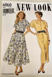 New Look DRESS Pattern in 2 Styles Size 8 to 18 Full and Slim Skirt Options - Picture 1 of 2