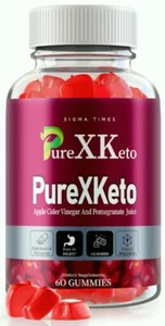 PureXKeto Weight Loss Gummies to Melt Stubborn Fat & Boost Energy 60ct - Picture 1 of 8