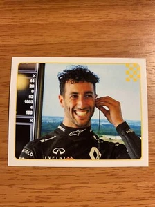 2020 Topps Formula 1 Daniel Ricciardo Renault F1 Rookie RC Sticker Card #88! - Picture 1 of 6
