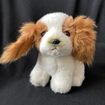 Плюшевая мягкая игрушка-животное Russ Yomiko желтовато-коричневый белый щенок собака 7 дюймов - Изображение 1 из 4