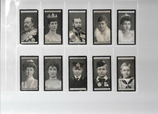 1908 Wills's Portraits of European Royalty Finish Your Set