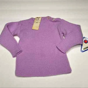 Vintage Filene's Grandma Sweater Toddler Size 24 Months Acrylic Lavender - Picture 1 of 5