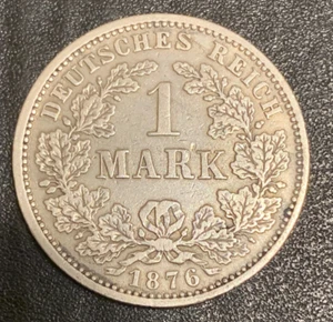 1876-J  Germany - Empire Mark  KM# 7   lot # 1967 - Picture 1 of 6
