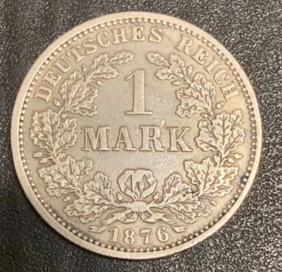 1876-J  Germany - Empire Mark  KM# 7   lot # 1967 - Image 1 of 4