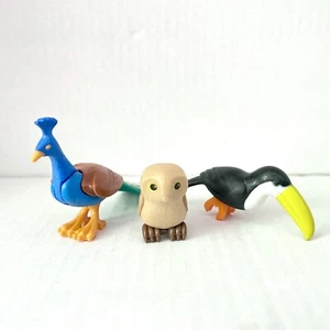 Playmobil Animals: Mixed Bird Bundle - Toucan, Peacock & Owl - Picture 1 of 1