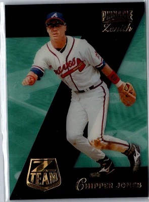 1996 Zenith #7 Chipper Jones Z-Team - Изображение 1 из 2