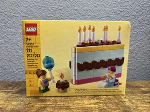 LEGO Torta di Compleanno 40641 Set con Due Minifigure Sigillate Spedizione Gratuita! - Foto 1 di 3