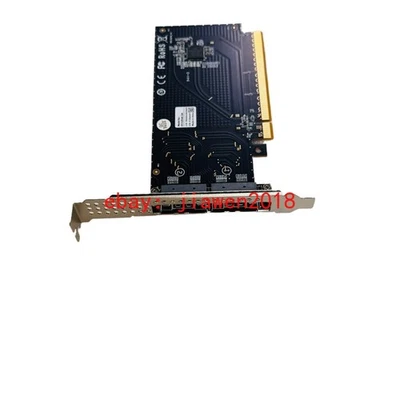 External PCI Express x16 to 2*SlimSAS 8i SFF-8654 Adapter PCI-E TO U.2 Nvme  - Image 1 of 4