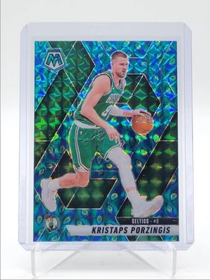 KRISTAPS PORZINGIS 2024-25 MOSAIC NBA CHOICE PEACOCK PRIZM SP CELTICS Q5692 - image 1 of 2