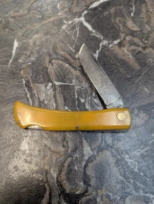 ВИНТАЖНЫЙ НЕМЕЦКИЙ НОЖ 3 EYE BRAND CARL SCHLIEPER SOD BUSTER CLOD 1423923 - Изображение 1 из 4