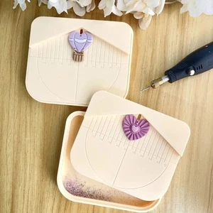 Position Stud Post Embedding Tool Handmade Clay Earring Tools  Clay Molds - Picture 1 of 12