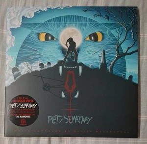 PET SEMETARY SOUNDTRACK VINYL BY ELLIOT GOLDENTHAL MONDO / DEATH WALTZ - Picture 1 of 6