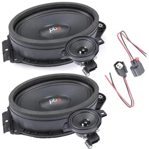 PowerBass OE652-GM2 6.5" 2Ω & OE69C-GM2 - 6"x9" 2Ω Direct Fit Compatible with... - Picture 1 of 4