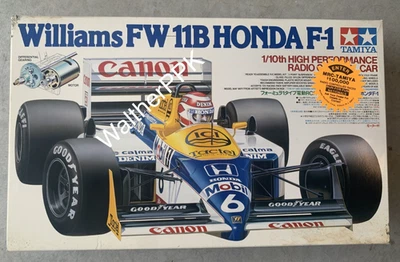 New Tamiya 1/10 scale Williams FW11B HONDA F1 Racing car Kit No 58069 - Image 1 of 4