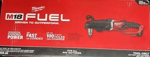 Milwaukee 2809-20 M18 Fuel 18V 1/2 Zoll Super Hawg rechtwinkliger Bohrer nur Werkzeug - Bild 1 von 2