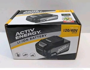 Batería Activ Energy LI-ION 20V/40V 5ah/2,5Ah para Ferrex ALDI Nueva Sellada - Imagen 1 de 3