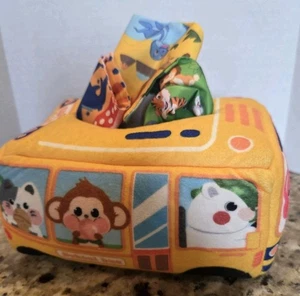 Juguete caja de pañuelos sensoriales para bebé arrugado | Aprendizaje temprano Montessori para bebés - Imagen 1 de 6