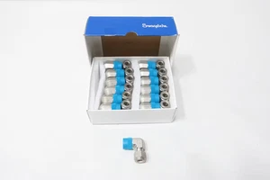 Box Of 25 Swagelok SS-600-2-6 Stainless Pipe Elbow 3/8in Tube X 3/8in Npt - Picture 1 of 5