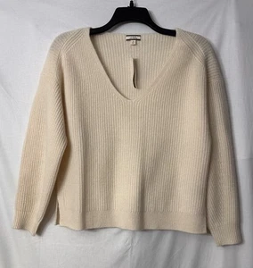 NWT J. Crew Womens Long Sleeve V Neck Cashmere Pullover Sweater Size Small - Picture 1 of 11