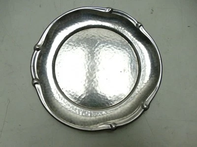 WMF Jugendstil Art Deco Teller Platte Hammerschlag Tablett um 1930 Z-4495 - Bild 1 von 4