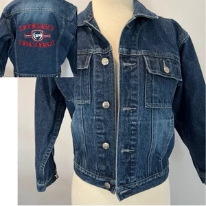 Vintage Phat Farm Y2K Denim Jean Streetwear Jacket Women’s Small EUC Rare - Picture 1 of 14