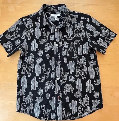 Camisa masculina manga curta Sonoma Cactus, tamanho médio - Imagem 1 de 2