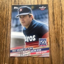 2019 Topps Opening Day Nolan Ryan *150 Years Insert* #YOF-17 HOF Astros