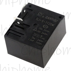 1PZ SANYOU SLI-S-112DM relè di alimentazione 12vdc 4 pin sostituire HF2160-1A-12DE - Foto 1 di 2