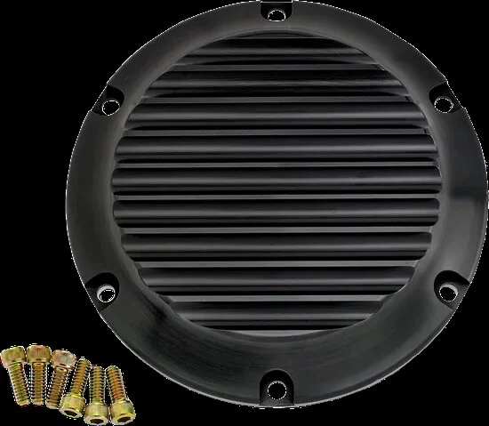 Cubierta Joker Derby con aletas negra con montaje Sportster 1200 personalizada 04-20 Foto 1 de 3