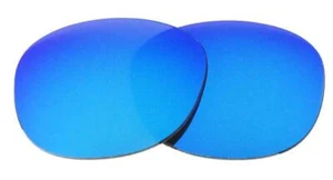 NEUE POLARISIERTE ERSATZGLÄSER EISBLAU PASSEND FÜR RAY BAN CLUBMASTER RB3716 51 MM - Bild 1 von 5